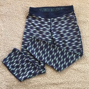 Nike Dri-Fit athletic leggings.